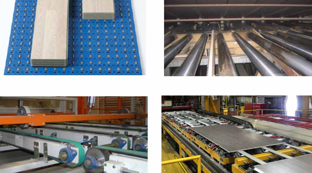 Belts for theWood Panel Board Industry